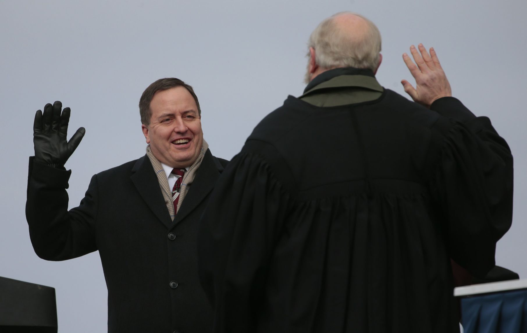 State leaders sworn-in at Bicentennial Inauguration
